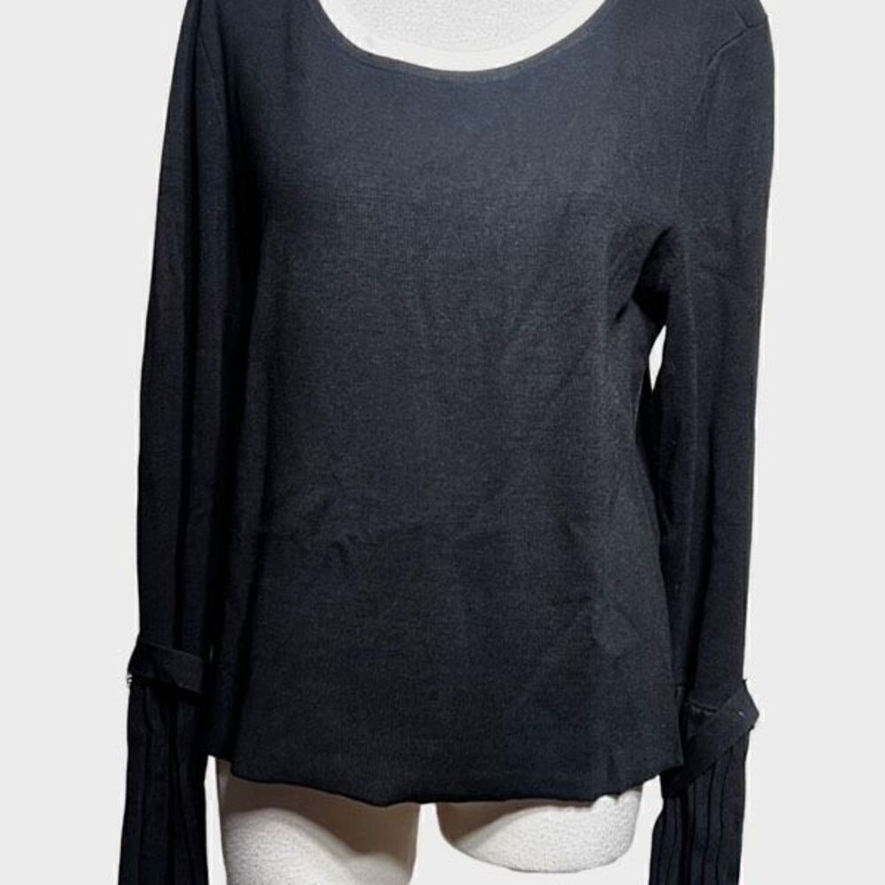 Marled Reunited Clothing NWT Sweater Black and White Size Large